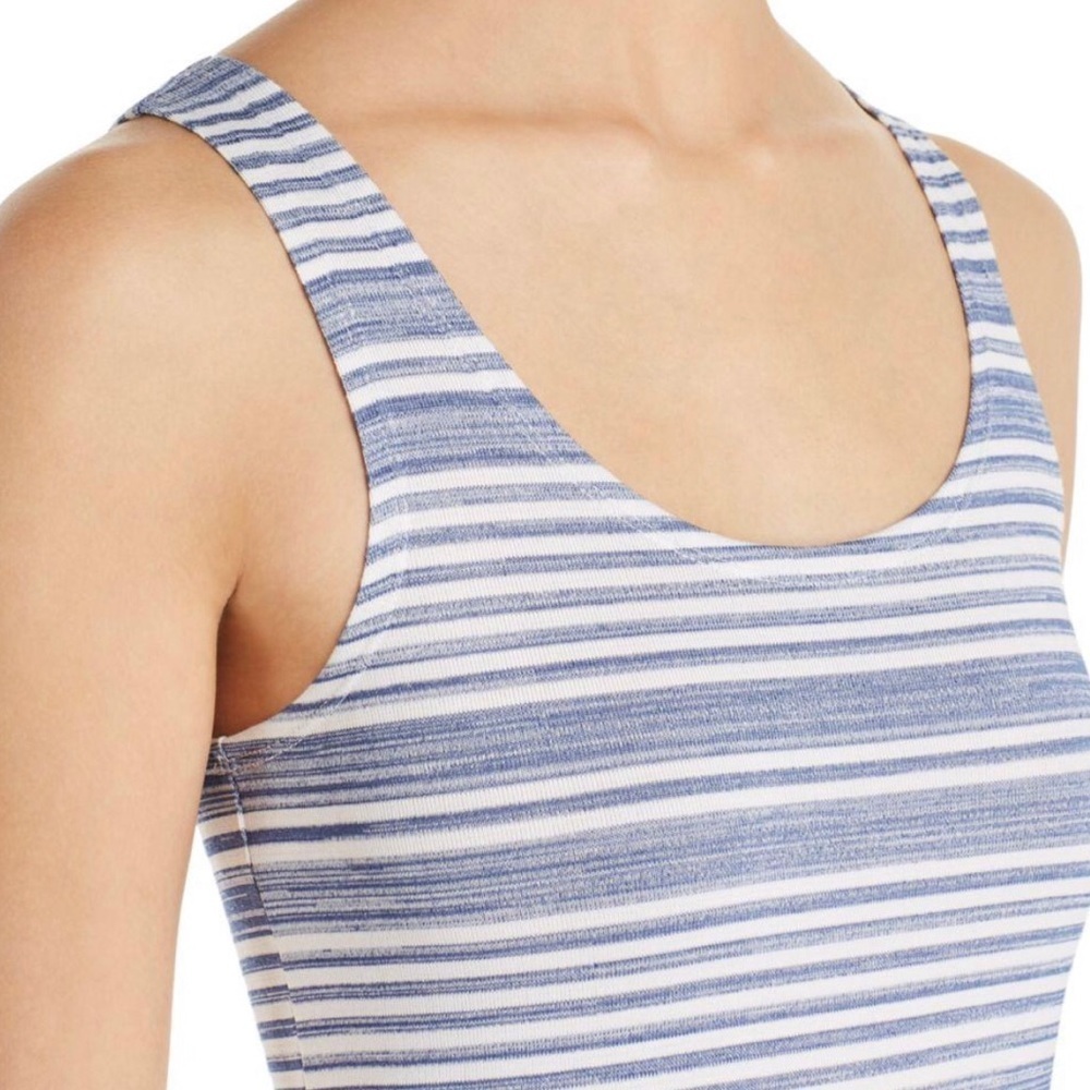 Lysse Mulholland Blue Striped  Dress - Picture 4 of 9